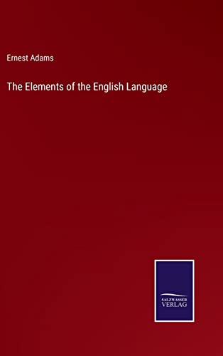 9783375148874: The Elements of the English Language