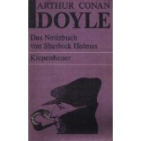 9783378000131: Das Notizbuch von Sherlock Holmes. Smtliche Sherlock-Holmes-Erzhlungen V. Sammlung