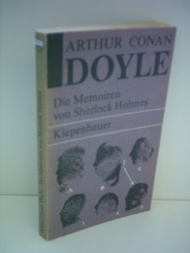 Beispielbild fr Die Memoiren von Sherlock Holmes. Smtliche Sherlock-Holmes-Erzhlungen. 2. Sammlung zum Verkauf von medimops