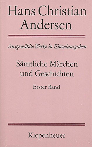 Stock image for Ausgewahlte Werke in Einzelausgaben - Smtliche Mrchen und Geschichten Band 1 for sale by medimops