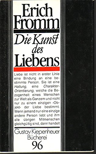 Imagen de archivo de Die Kunst des Liebens a la venta por medimops