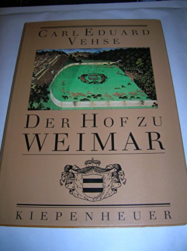 9783378004795: Vehse Bnde, Carl Eduard Vehse- der Hof zu Weimar