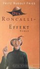 Beispielbild fr Der Roncalli-Effekt : Roman zum Verkauf von PsychoBabel & Skoob Books