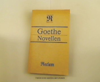 9783379000185: Novellen - Goethe, Johann Wolfgang