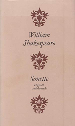 Beispielbild für Sonette : engl. u. dt. / William Shakespeare. [Aus d. Engl. übertr. von Gottlob Regis] zum Verkauf von ralfs-buecherkiste
