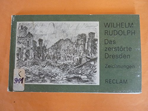 Beispielbild fr Das zerstrte Dresden. 65 Zeichnungen zum Verkauf von medimops