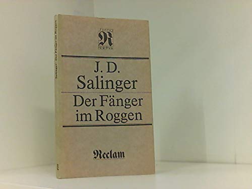 9783379003223: Der Fnger im Roggen (Livre en allemand)