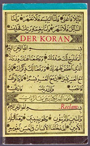 Stock image for Der Koran (RUB, 0351) for sale by medimops