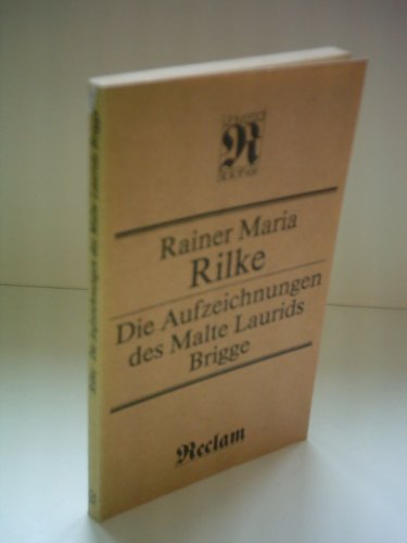 9783379004961: Rainer Maria Rilke: Die Aufzeichnungen des Malte Laurids Brigge - Rainer Maria Rilke
