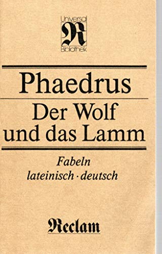 9783379004985: Der Wolf und das Lamm: Fabeln : Lateinisch und Deutsch (Reclams Universal-Bibliothek) (German Edition)