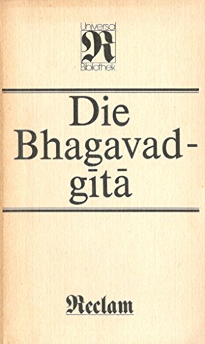 Beispielbild für Die Bhagavadgita zum Verkauf von Hylaila - Online-Antiquariat