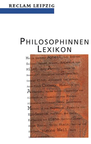 Beispielbild fr Philosophinnen-Lexikon zum Verkauf von medimops