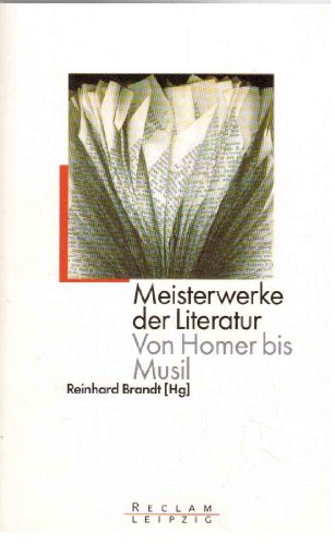 Stock image for Meisterwerke der Literatur for sale by medimops