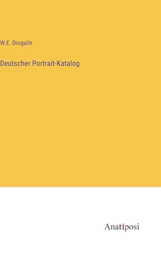 Stock image for Deutscher Portrait-Katalog for sale by PBShop.store US
