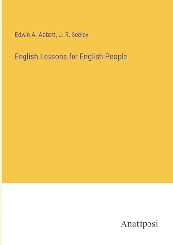 Stock image for English Lessons for English People for sale by PBShop.store US