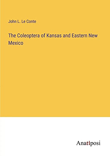 Imagen de archivo de Coleoptera of Kansas and Eastern New Mexico a la venta por PBShop.store US