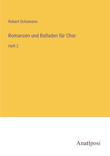Imagen de archivo de Romanzen und Balladen f?r Chor a la venta por PBShop.store US
