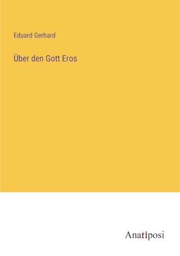 9783382400484: ber den Gott Eros