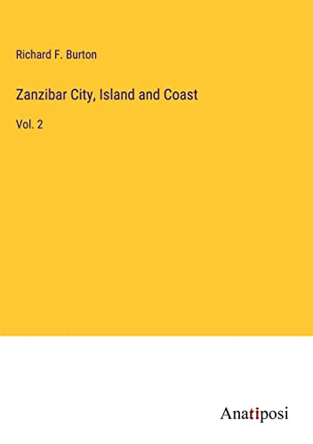 9783382800277: Zanzibar City, Island and Coast: Vol. 2