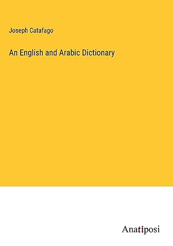 9783382814793: An English and Arabic Dictionary