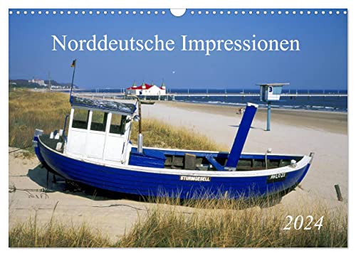 Norddeutsche Impressionen (Wandkalender 2024 DIN A3 quer), CALVENDO Monatskalender - Reupert, Bildarchiv
