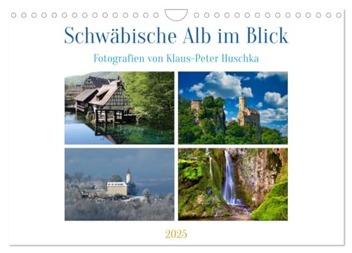 Stock image for Schwbische Alb im Blick (Wandkalender 2025 DIN A4 quer), CALVENDO Monatskalender : Eine facettenreiche Kulturlandschaft for sale by AHA-BUCH GmbH