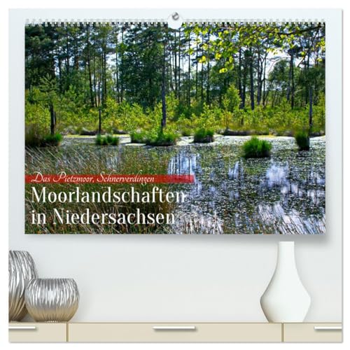 9783383948015: Niedersachsens Moorlandschaften - Das Pietzmoor, Schneverdingen (hochwertiger Premium Wandkalender 2025 DIN A2 quer), Kunstdruck in Hochglanz: Erleben ... im bezaubernden Pietzmoor, Schneverdingen.