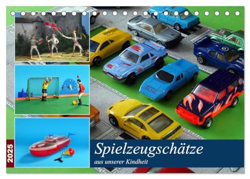 Stock image for Spielzeugschtze aus unserer Kindheit (Tischkalender 2025 DIN A5 quer), CALVENDO Monatskalender : Unser Lieblingsspielzeug von einst for sale by AHA-BUCH GmbH