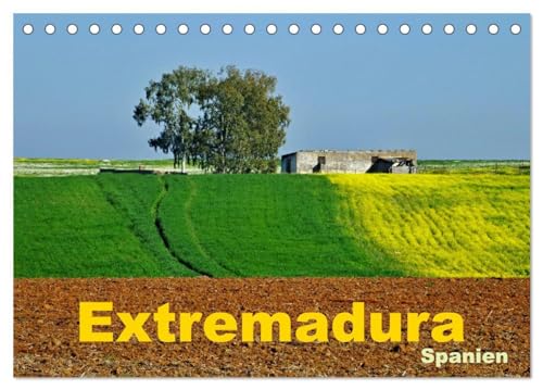 Stock image for Extremadura Spanien (Tischkalender 2025 DIN A5 quer), CALVENDO Monatskalender : Bilder aus einer einzigartigen Region in Spanien for sale by AHA-BUCH GmbH