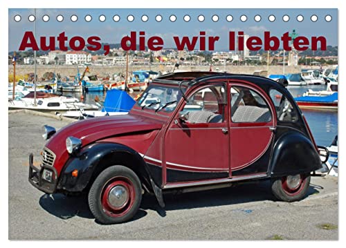 Stock image for Autos, die wir liebten (Tischkalender 2025 DIN A5 quer), CALVENDO Monatskalender : Vintage Autos die wir aus unserer Jugend kennen for sale by AHA-BUCH GmbH