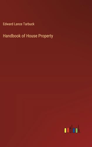 9783385227422: Handbook of House Property