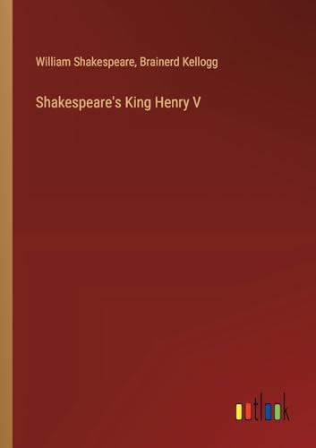 Stock image for Shakespeare's King Henry V for sale by California Books