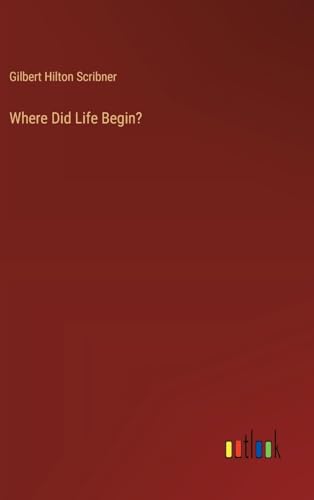 Stock image for Where Did Life Begin? for sale by California Books