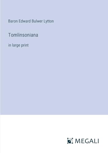 Stock image for Tomlinsoniana for sale by PBShop.store US
