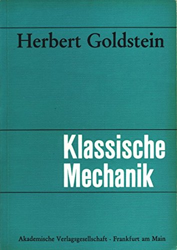 Imagen de archivo de Klassische Mechanik a la venta por medimops