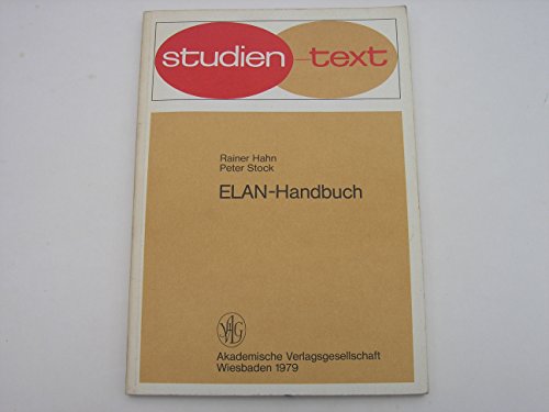 Stock image for ELAN-Handbuch. for sale by medimops