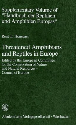Threatened amphibians and reptiles in Europe - Honegger, ReneL
