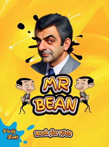 9783400641400: MR BEAN BOOK FOR KIDS: The biography of Rowan Atkinson for children, colored pages.: 24
