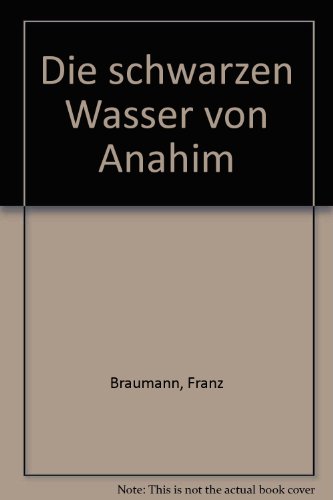 Stock image for Die schwarzen Wasser von Anahim for sale by Versandantiquariat Felix Mcke