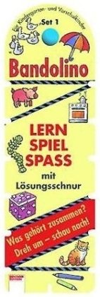 Bandolino (Spiele), Set.1: Was gehört zusammen? Dreh um - schau nach! Mit Lösungsschnur