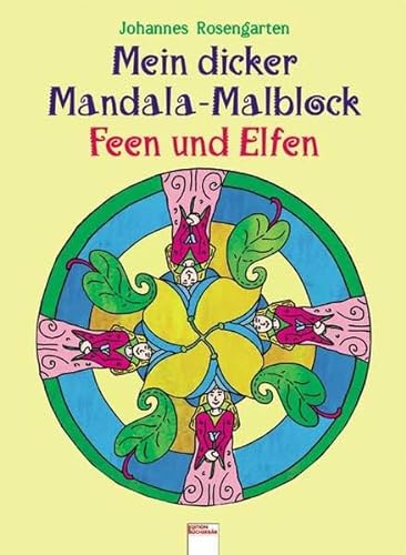 Beispielbild fr Der dicke Mandala-Malblock Feen und Elfen zum Verkauf von medimops