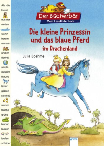 9783401092300: Die kleine Prinzessin und das blaue Pferd im Drachenland