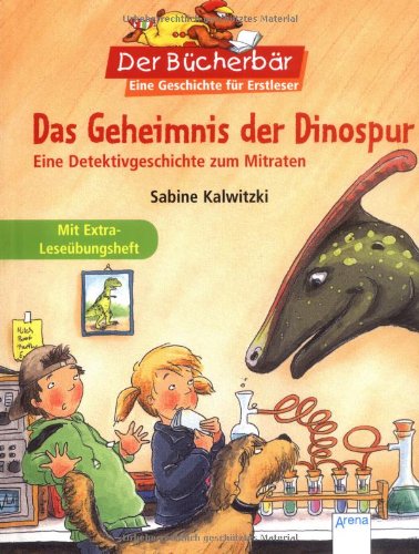 Beispielbild fr Der Bcherbr: Eine Geschichte fr Erstleser: Das Geheimnis der Dinospur: Eine Detektivgeschichte zum Mitraten zum Verkauf von medimops