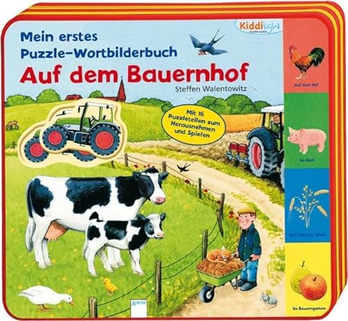 Beispielbild fr Mein erstes Puzzle-Wortbilderbuch - Auf dem Bauernhof zum Verkauf von medimops