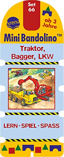 Mini Bandolino Set 66. Traktor, Bagger, LKW : Lern - Spiel - Spass - Christine Morton