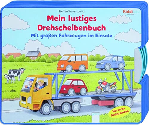 Beispielbild fr Mit groen Fahrzeugen im Einsatz: Mein lustiges Drehscheibenbuch zum Verkauf von medimops