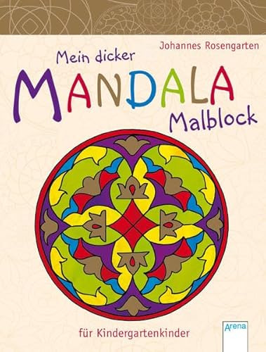 9783401099453: Mein dicker Mandala-Malblock fr Kindergartenkinder