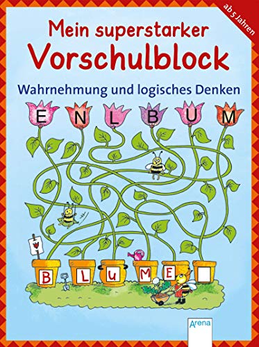 9783401415185: Mein superstarker Vorschulblock - Wahrnehmung und logisches Denken