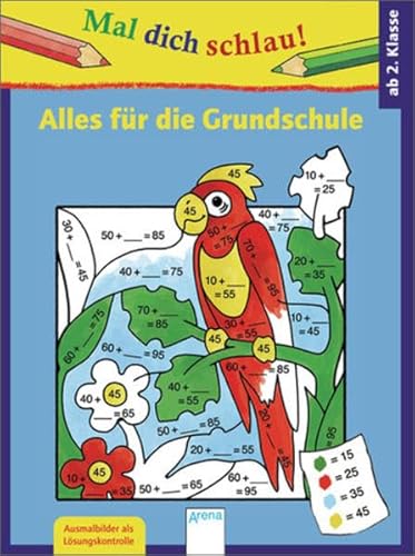 Beispielbild fr Alles fr die Grundschule: Mal dich schlau! zum Verkauf von medimops