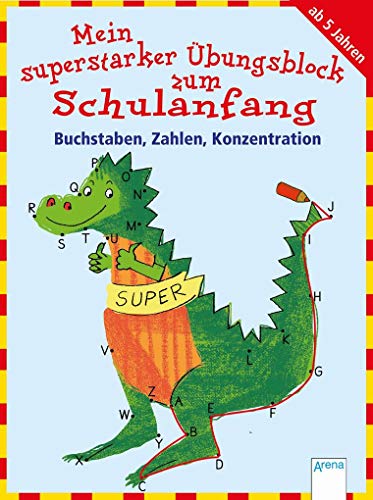 Beispielbild fr Buchstaben, Zahlen, Konzentration: Mein superstarker bungsblock zum Schulanfang zum Verkauf von medimops